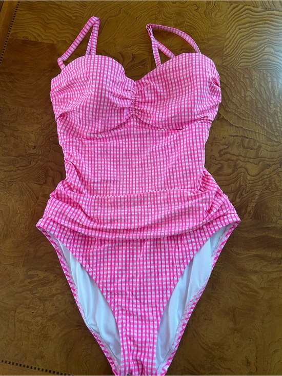 Lilly Pulitzer Other - Lilly Pulitzer Pink Gingham One-Piece Swimsuit